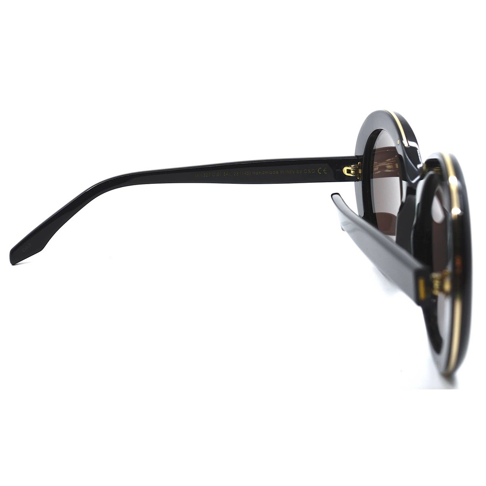CUTLER&GROSS OF LONDON CG1327S 001 BLACK BROWN AUTHENTIC SUNGLASSES - Picture 11 of 13